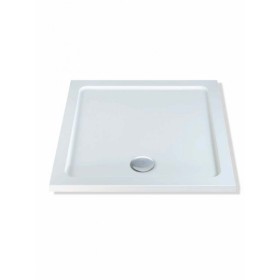 MX Trays Elements Low Profile Square Shower Tray 800x800mm – White
