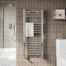 Strive 500 x 1200mm Towel Radiator – Wall Mounted – Low Carbon Steel