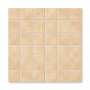 Dourado Beige Slate Effect Matt Porcelain Mosaic Sheet - 30x30cm