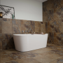 modern bathroom slate look tiles