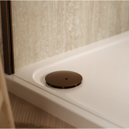 High Flow Shower Waste – Brushed Bronze