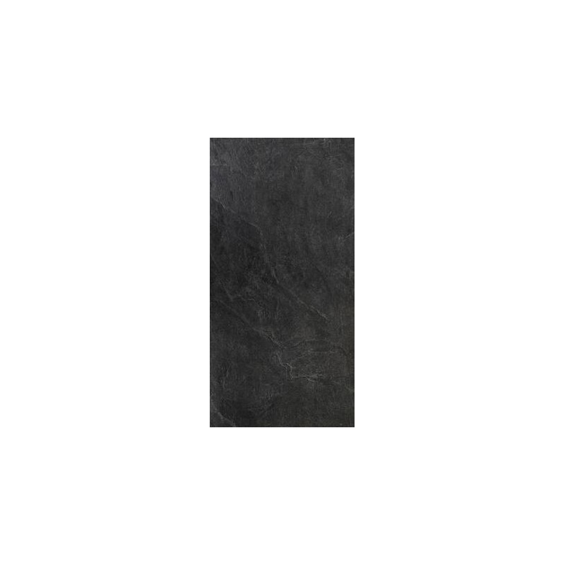 RAK Ceramics Carmo Stone Black Porcelain Tile 60x120cm – 20mm Matt Rectified