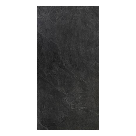 RAK Ceramics Carmo Stone Black Porcelain Tile 60x120cm – 20mm Matt Rectified