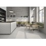 Saloni Petalos Gris Decorative Wall Tile 30x90cm