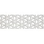 Saloni Petalos Gris Decorative Wall Tile 30x90cm