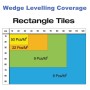 1mm Tile Levelling Spacer Clips – 250 PCS Standard Height Tile Leveling System for Wall & Floor Tiles