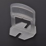 1mm Tile Levelling Spacer Clips – 250 PCS Standard Height Tile Leveling System for Wall & Floor Tiles