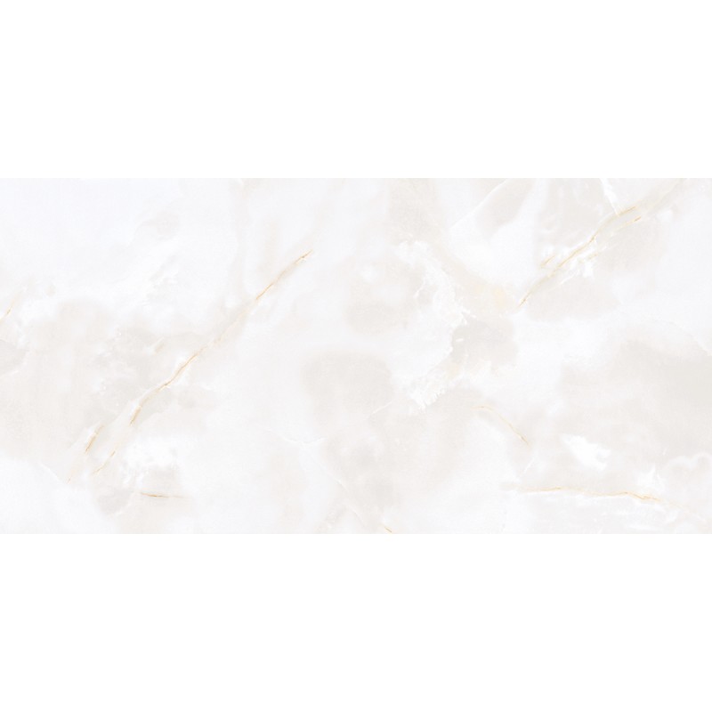 Luna Vein Matt 60x120cm White Marble Effect Porcelain Tile Rectified