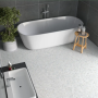 Carrara White Honed Marble Penny Mosaic Tile Sheet 266x285x10mm
