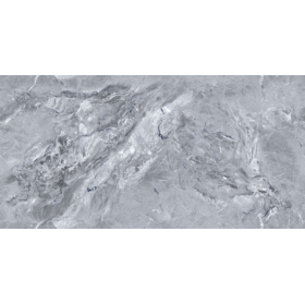 Silver Storm Grey Marble-Effect Porcelain Tile 60x120cm