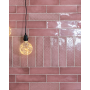 Tanger Grenade Gloss Ceramic Wall Tile 7.5x30cm