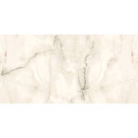 Alfa White Marble-Effect Full-Lappato Porcelain Tile 60x120cm