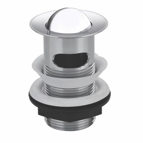 Swivel Top Slotted Basin Waste – Chrome Stainless Steel