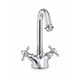S.P.I.  Firma Serie Chrome Traditional Basin Mixer Tap