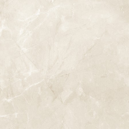 Hampton Cream Glossy Marble Effect Porcelain Tile 60x60cm