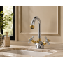 S.P.I. Firma Serie Chrome & Gold Traditional Basin Mixer Tap