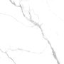 Satvario Pearl Gloss White Marble Effect Porcelain Tile 60x60cm