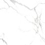 Satvario Pearl Gloss White Marble Effect Porcelain Tile 60x60cm
