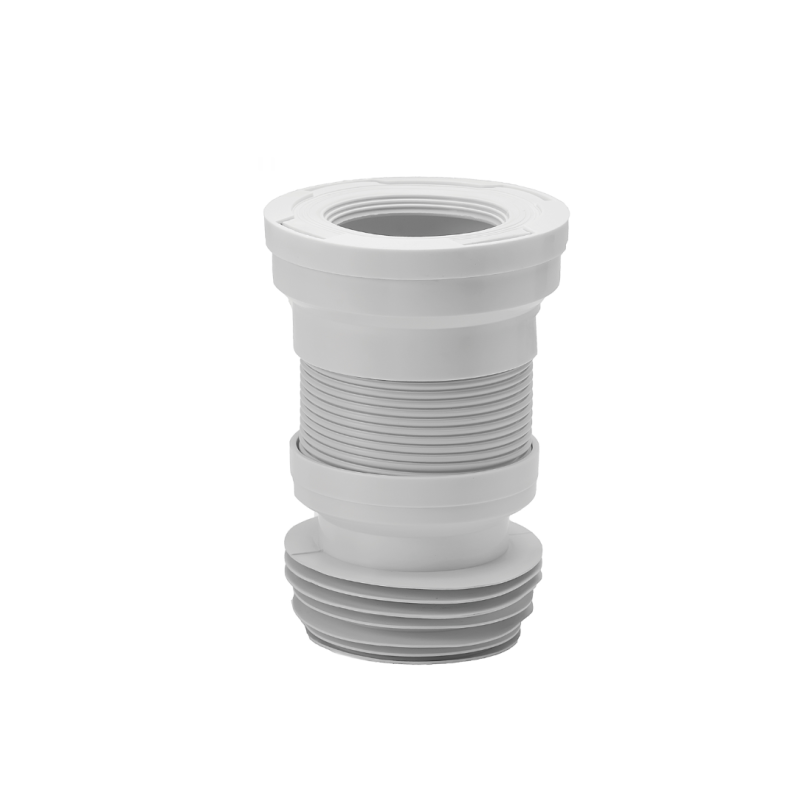 Flexible Extendable WC Pan Connector 200-340mm | Universal Toilet Pan Connector for 110mm Soil Pipe