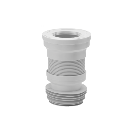 Flexible Extendable WC Pan Connector 200-340mm | Universal Toilet Pan Connector for 110mm Soil Pipe