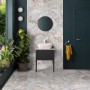 Skydrift Natural Gloss 60x120cm Onyx Effect Porcelain Tile