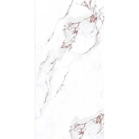 Snowflake Crystal 60x120cm Gloss Porcelain Tile Marble Effect