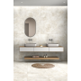 Natural Bianco Matt 60x120cm Natural Stone Effect Porcelain Tile