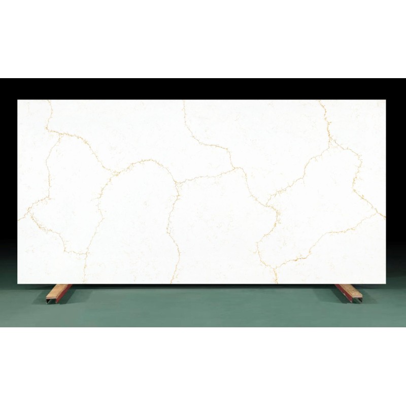 Mystery Gold Jade Quartz Kitchen Worktop Slab 3200x1600mm – 20mm / 30mm