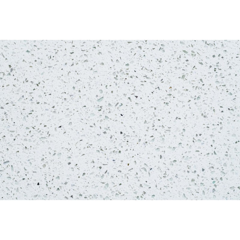 Galaxy White Quartz Kitchen Worktop Slab 3200x1600mm – 20mm / 30mm