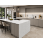 Galaxy White Quartz Kitchen Worktop Slab 3200x1600mm – 20mm / 30mm