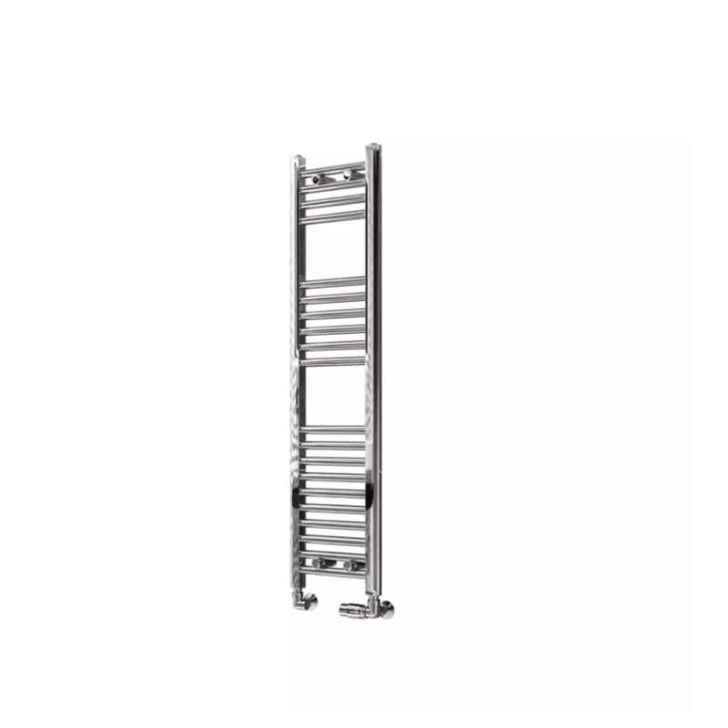 Wingrave 1200x300 Straight Multirail Chrome Towel Radiator