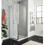 Kartell K-VIT KV8 900mm Frameless Shower Side Panel – Chrome