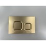 Tailored Bathrooms Brushed Brass Square Flush Plate