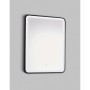 Nero 500x700mm black LED bathroom mirror with demister NE5070