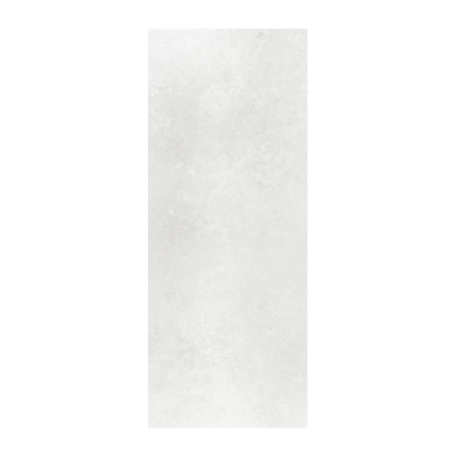 WidePanel White Concrete Matt PVC Shower Wall Panel 1000x2400mm