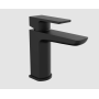 Kolt Matt Black Mono Basin Mixer Tap with Click Waste – TAP310KBL