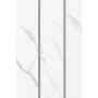 Carrara White & Silver Decorative Cladding Panel 2700x250x8mm
