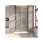 Tailored Bathrooms 120 cm Sliding Shower Door 6mm Brushed Brass