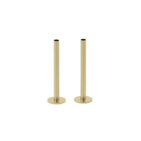 Astini Brushed Brass 15mm Water Carrying Pipe Kits 18 cm