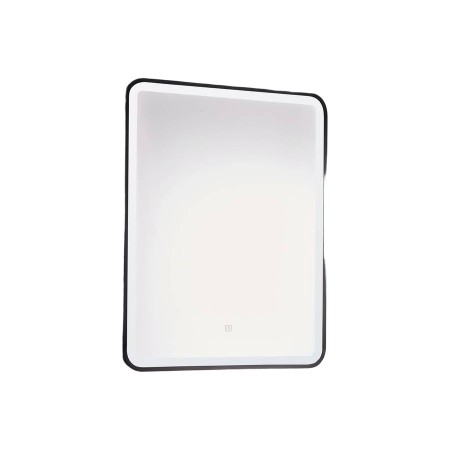 Nero 500x700mm black LED bathroom mirror with demister NE5070