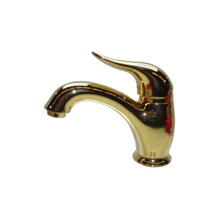 (ART:AT550) Antica Single Lever Wash Basin Mixer with Auto Waste (Oro)