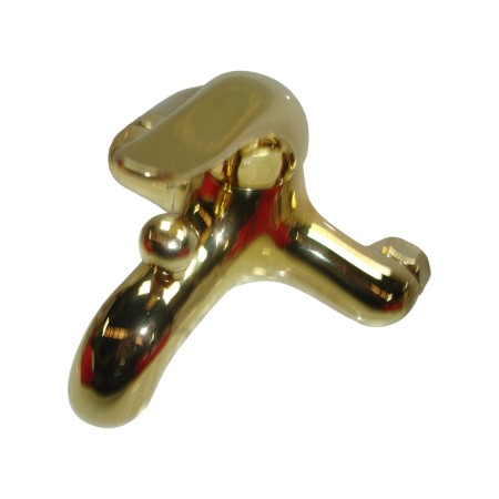(ART105-G) Antica External Single Lever bath Mixer with automatic diverter,duplex and shower Gold