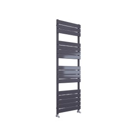 Astini Queenstown Black 1600x600mm Designer Radiator Towel Rail