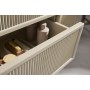 Bota 600mm Freestanding Vanity Unit - Stone - Storage