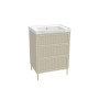 Bota 600mm Freestanding Vanity Unit - Stone