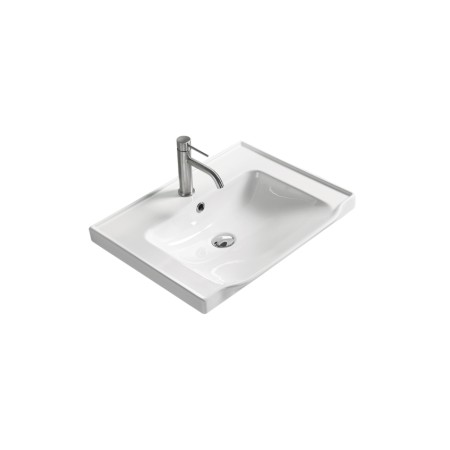 Bota 600mm Ceramic Basin - Gloss White