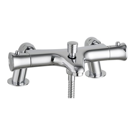 Thermostatic Bath Filler with Bath Legs - Chrome