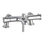 Thermostatic Bath Filler with Bath Legs - Chrome