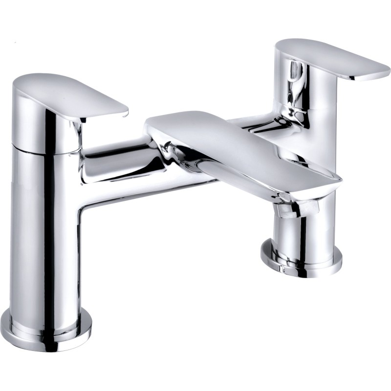 Barmouth Bath Filler - Chrome