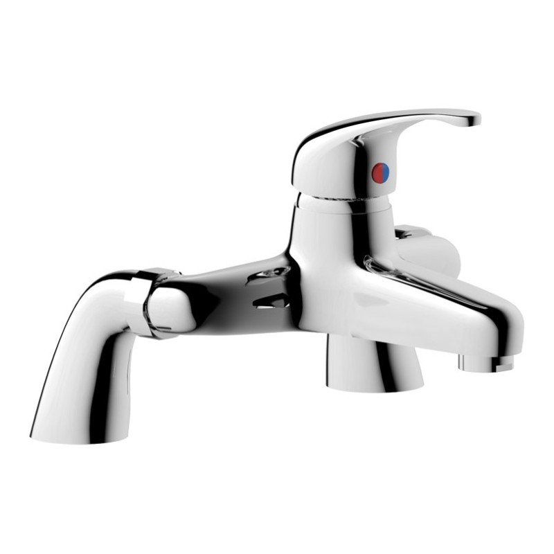 Plumb Essential Bath Filler Tap - Chrome